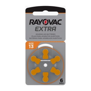 BATERIA AUDITIVA 13 COM 6 13AUX-6XEBRA