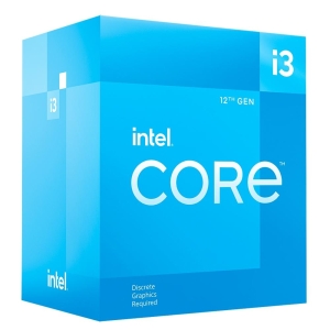 PROCESSADOR INTEL CORE I3-12100F 3.3GHZ (TURBO 4.30GHZ) CACHE 12MB 4 NUCLEOS 8 THREADS 12ª GER LGA 1700 BX8071512100F