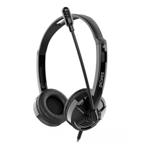 FONE DE OUVIDO HEADSET OFFICE HB500 DRIVER 30MM C/ CABO USB - PHB500