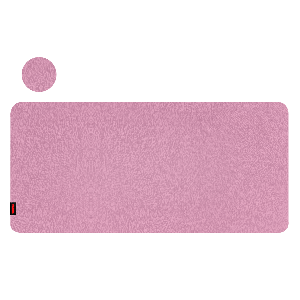 MOUSE PAD DESK MAT EXCLUSIVE ROSA 800X400 PCYES - PMPEXP