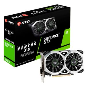 PLACA DE VIDEO MSI NVIDIA GEFORCE GTX 1650 D6 VENTUS XS OCV1 4GB GDDR6 - 912-V809-4057