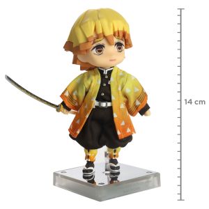 ACTION FIGURE DEMON SLAYER: KIMETSU NO YAIBA - ZENITSU AGATSUMA - NENDOROID DOLL