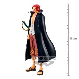 FIGURE ONE PIECE FILM RED - SHANKS - DXF-THE GRANDLINE MEN - REF.: 18948