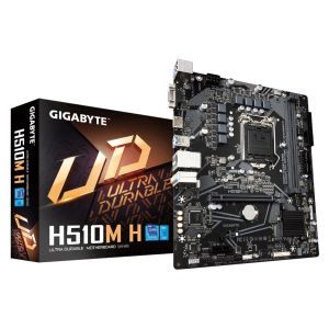 PLACA-MÃE GIGABYTE H510M H V2 MICRO ATX, LGA1200, 2XDDR4 64GB, 2XUSB 3.2, 4XUSB 2.0, 1X D-SUB, 1X HDMI