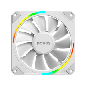 COOLER FAN PARA GABINETE SANGUE FRIO 3 ARGB WHITE GHOST 120MM PCYES - ARGBSF3WGBR