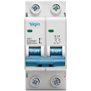 MINI DISJUNTOR 2 POLOS 10A