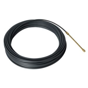 PASSA FIO COM ALMA DE AÇO COM CONEXÃO 20 METROS CINZA