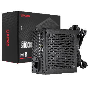 FONTE GAMER PCYES SHOCKER 600W 80 PLUS WHITE - PF600SHW