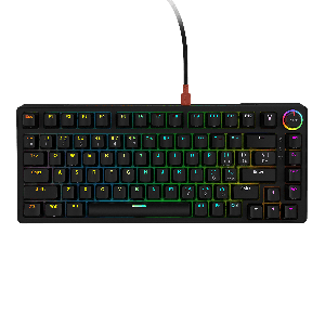 TECLADO MECANICO 75% PCYES RASEC - GASKET MOUNT - GATERON BLUE - LED RGB - TWGBLRGB