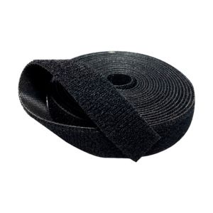 FITA VELCRO ORGANIZADOR DUPLA FACE PRETO 3 METROS APTC-BKB0502-BK
