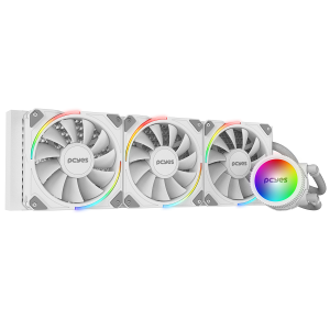 WATER COOLER SANGUE FRIO 3 ARGB WHITE GHOST 360MM - TDP 350W - ARGBSF3360WGBR