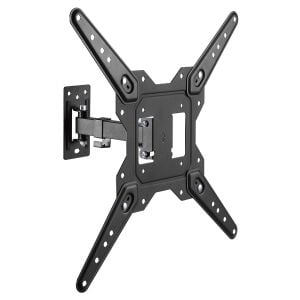 SUPORTE ARTICULADO DE PAREDE PARA TVS DE 23-55" ATÉ 30KG COM INCLINAÇÃO - STA-2355P