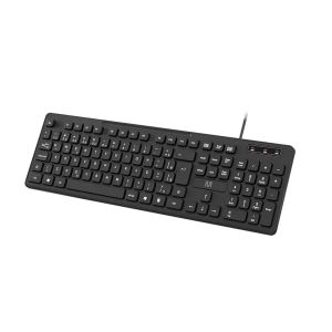 TECLADO COM FIO C/ CABO DE 150CM PRETO TC144