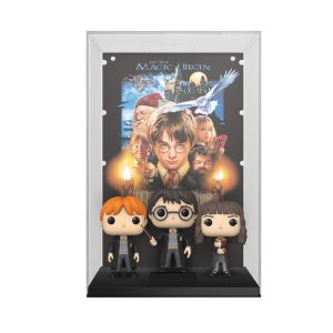 POP! MOVIE POSTERS: HARRY POTTER E A PEDRA FILOSOFAL - RON WEASLEY, HARRY POTTER E HERMIONE GRANGER - #14