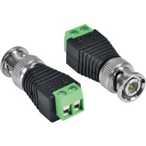 CONECTOR BNC COM BORNE MACHO