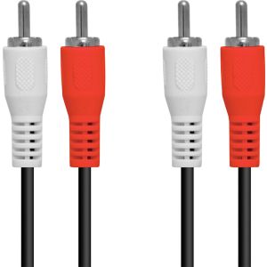 CABO 2 RCA X 2 RCA 1.5 METROS (PACOTE C/ 10) - 2RCA-15