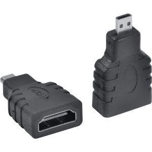 ADAPTADOR MICRO HDMI MACHO X HDMI FÊMEA - AH-MCH (5 UNIDADES)