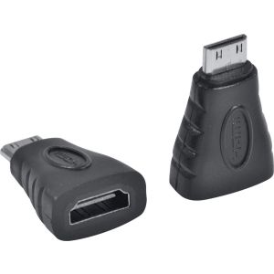 ADAPTADOR MINI HDMI MACHO X HDMI FÊMEA AHF-MH (5 UNIDADES)