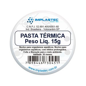 PASTA TERMICA POTE 15G (30 UN)