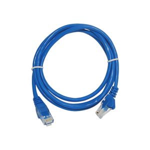 PATCH CORD CCA CFTV CAT5 26AWG 1M AZUL