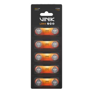 BATERIA ALCALINA LR44 C/10 1.5V - VB44B10