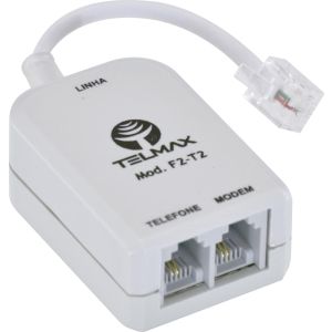 FILTRO ADSL DUPLO F2-T2 CINZA