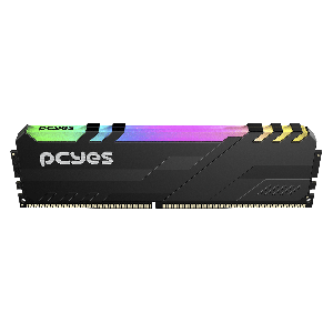 MEMORIA GAMER PCYES UDIMM 32GB DDR4 3200MHZ BLACK COM RGB - PM323200D4BR
