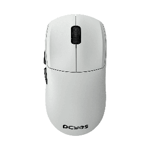 MOUSE GAMER WIRELESS PCYES FENNER WHITE GHOST 26000DPI POOLING RATE 8K - PMGFWG8K