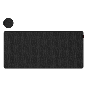 MOUSE PAD GAMER PCYES MAZE EXTENDED BLACK VULCAN - 900 X 420 - PMM90X42BV