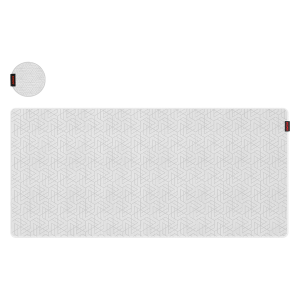 MOUSE PAD GAMER PCYES MAZE EXTENDED WHITE GHOST - 900 X 420 - PMM90X42WG