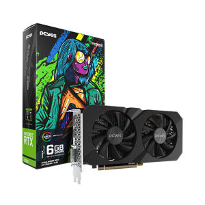 GPU NVIDIA GEFORCE RTX 3050 6GB GDDR6 96BIT PROJETO EDGE - PVRTX30506BLPE