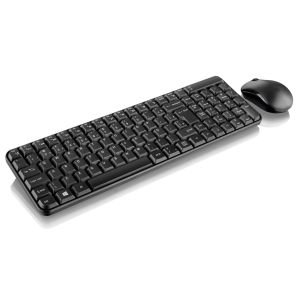 KIT TECLADO E MOUSE S/F USB PRETO TC183
