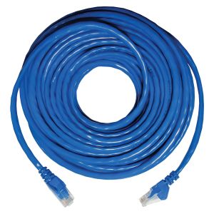 PATCH CORD CCA CFTV CAT5 26AWG 20M AZUL