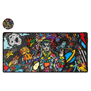 MOUSE PAD GAMER PCYES AGATA EXTENDED 900 X 420 - AGT90X42