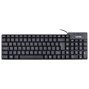 TECLADO USB COMPACTO DYNAMIC ABNT2 CABO 1.8M PRETO - DT150