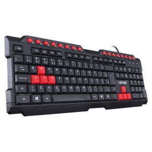 TECLADO GAMER VX GAMING DRAGON V2 ABNT2 1.8M PRETO COM VERMELHO - GT100