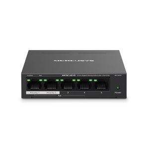 SWITCH DE MESA 5 P GIGABIT C/ 4 PORTAS POE+ MS105GP