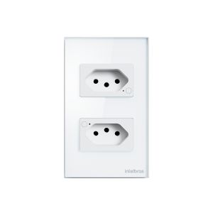 TOMADA DUPLA 10A INTELIGENTE WI-FI ETS 1002 BRANCO 4850064