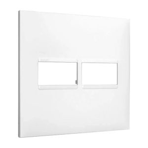 PLACA 1+1 POSTO 4X4 BRANCA 618511BC