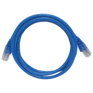 PATCH CORD CCA CFTV 26AWG 1.5M AZUL
