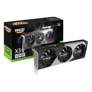 GPU INNO3D GEFORCE RTX  5080 X3 16GB 256-BIT GDDR7 N50803-16D7-176068N