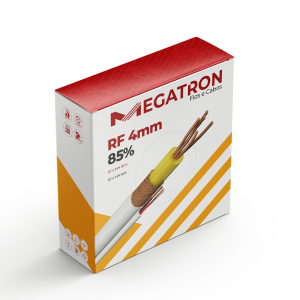 CABO COAXIAL RF 0,4/2,5 + 2X26AWG MONO 100M BR