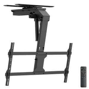 SUPORTE MOTORIZADO DE TETO PARA TV  DE 43' A 86" ATÉ 45KG - PLMSTM02B