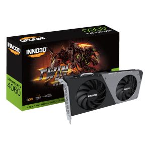 GPU INNO3D GEFORCE RTX 4060 TWIN X2 8GB 128BITS GDDR6 N40602-08D6-173061N