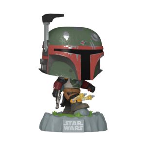 BONECO FUNKO POP! STAR WARS - BOBA FETT COM FOGUETES