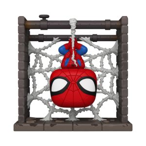 BONECO FUNKO POP! DELUXE MARVEL - HOMEM-ARANHA NA TEIA