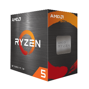 PROCESSADOR AMD RYZEN 5 5500 AM4 3.6GHZ (4.2GHZ TURBO) CACHE 16MB 6 NUCLEOS 12 THREADS 65W SEM VÍDEO 100-100000457BOX