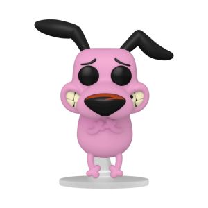 BONECO FUNKO POP! CARTOON NETWORK - CORAGEM O CÃO COVARDE - CORAGEM
