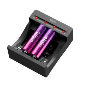 CARREGADOR DE PILHAS E BATERIA SCUSB PRETO - 46RSCUSB0000