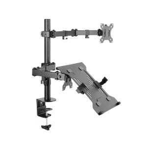 SUPORTE PARA MONITOR E NOTEBOOK COM ARTICULAÇÃO DUPLA - PLMSMN1A